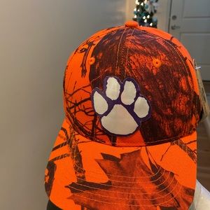 Men Tiger Mossy Oak Camouflage Orange & Black Cap!!!